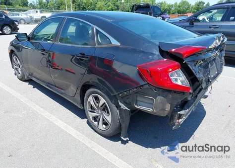 2019 Honda Civic Lx из США, поврежденный, VIN 19XFC2F62KE008250